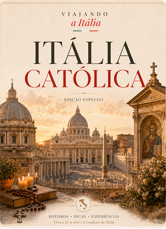 Capa do Guia de Viagem: Itália Católica - e-book Viajando a Itália