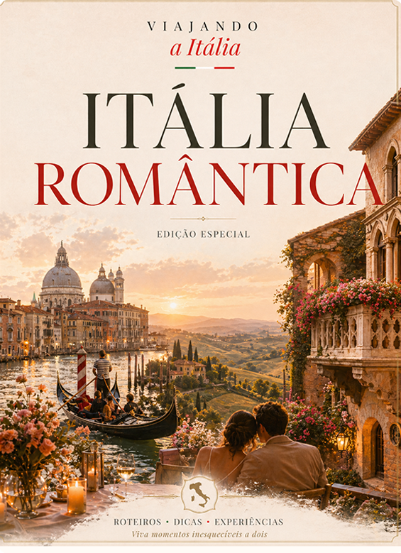 Capa do Guia de Viagem: Itália Romântica - e-book Viajando a Itália