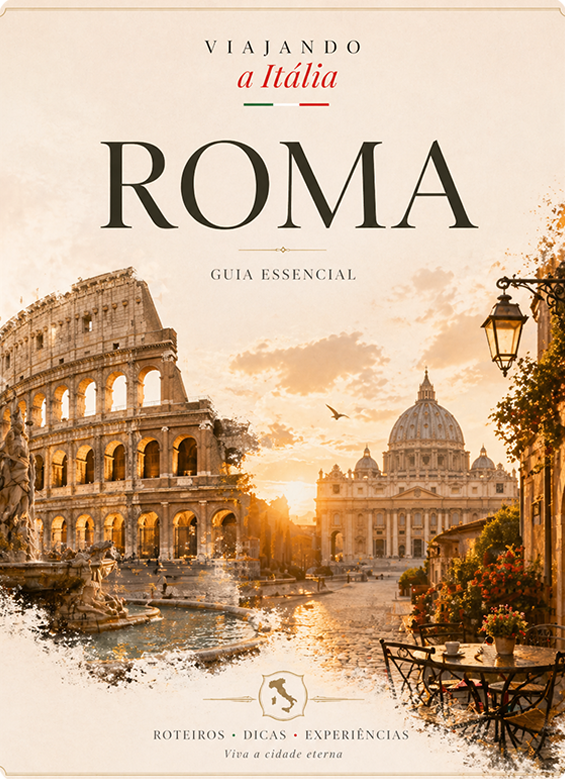 Capa do Guia de Viagem: Roma - e-book Viajando a Itália