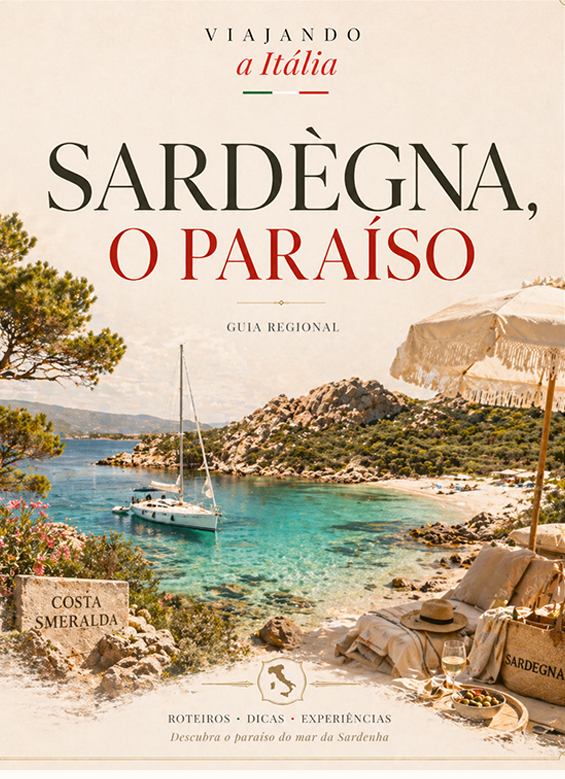 Capa do Guia de Viagem: Sardenha, o paraíso - e-book Viajando a Itália