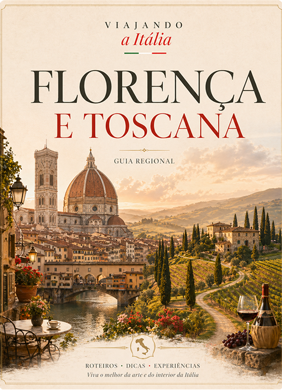 Capa do Guia de Viagem: Toscana - e-book Viajando a Itália