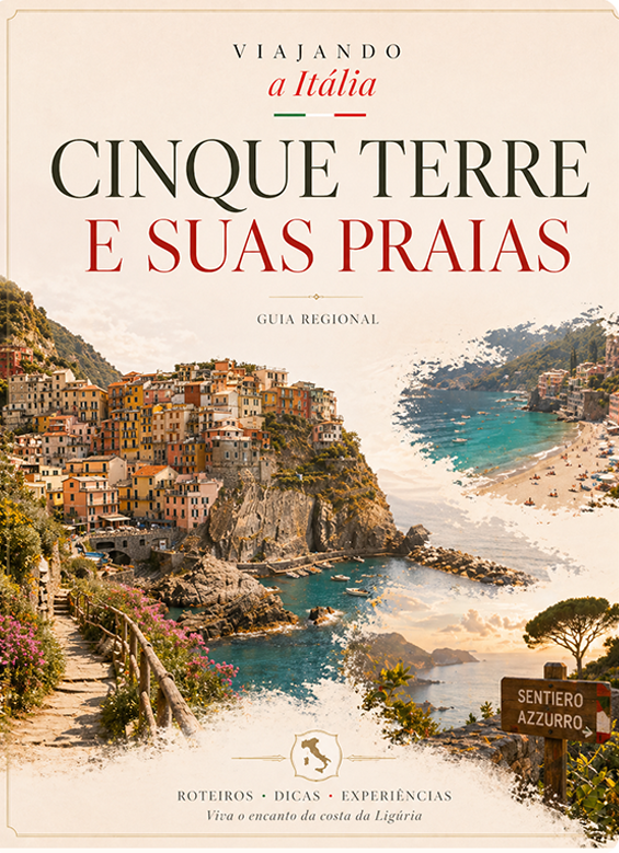 Capa do Guia de Viagem: Cinque Terre - e-book Viajando a Itália